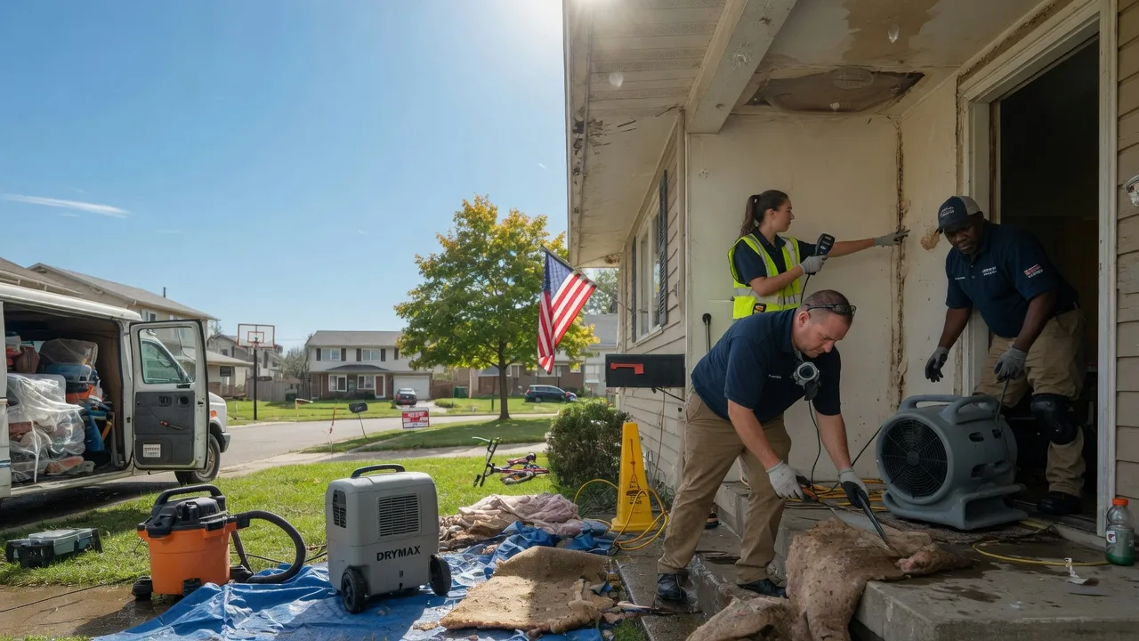 Water Damage Restoration in Moscow, TN near me